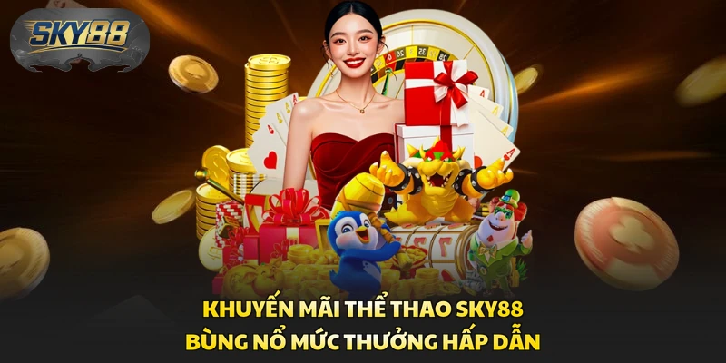 Khuyến Mãi Thể Thao Sky88 - Bùng Nổ Mức Thưởng Hấp Dẫn