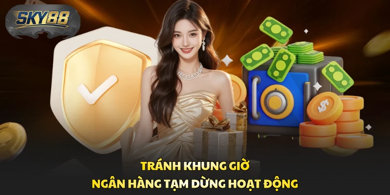 Tránh khung giờ ngân hàng tạm dừng hoạt động